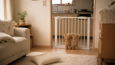 ベビーゲートはいつまで？うちの双子は2歳まで【突っ張り式】
