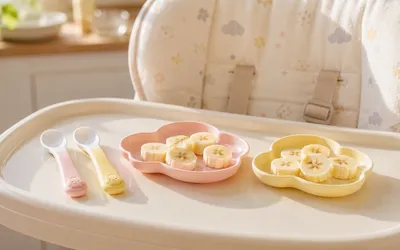 離乳食のバナナはいつから?生でOK?つぶし方と進め方の目安